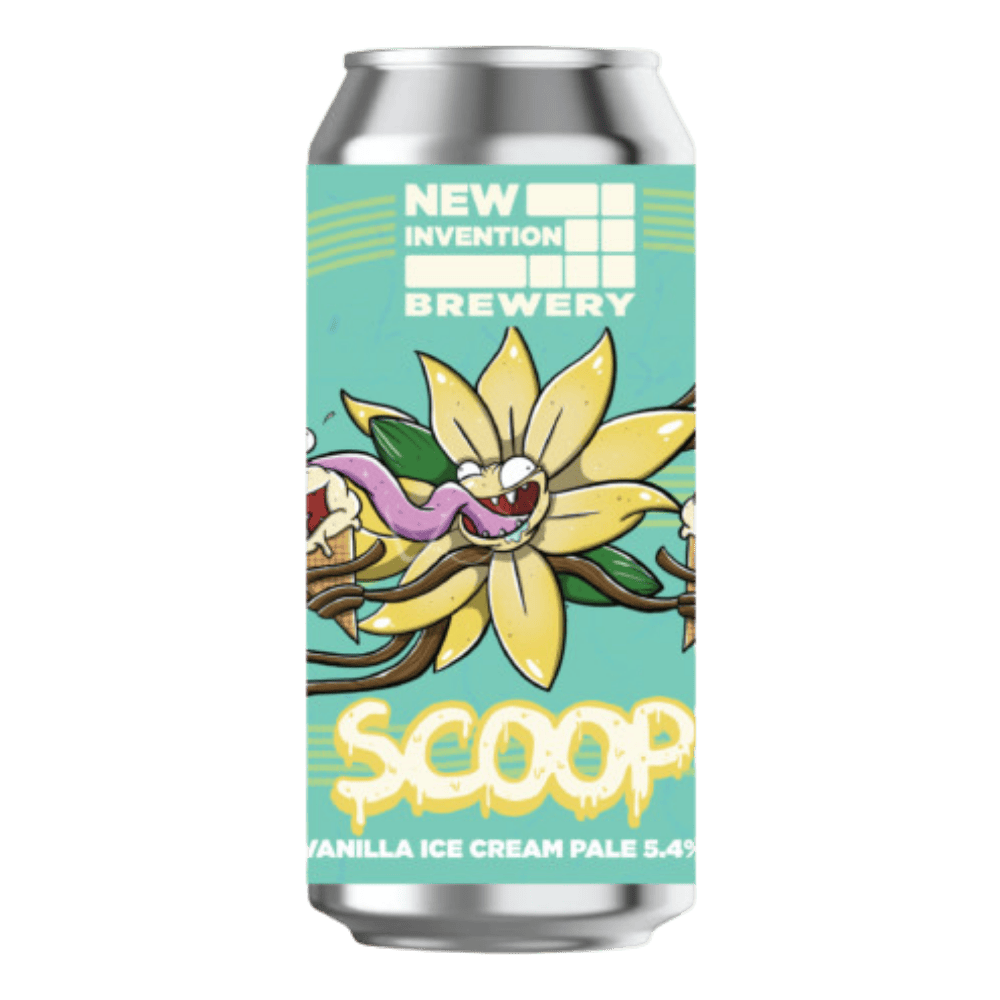 New Invention Brewery Scoop - Vanilla (Pale Ale, 5.4%) 440ml Low Cost Beer