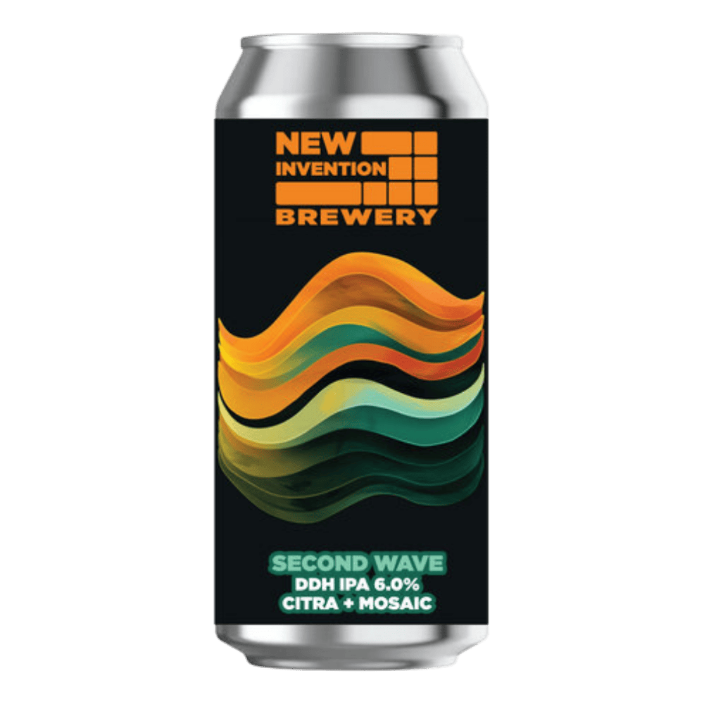 New Invention Brewery Second Wave (DDH IPA, 6%) 440ml Low Cost Beer