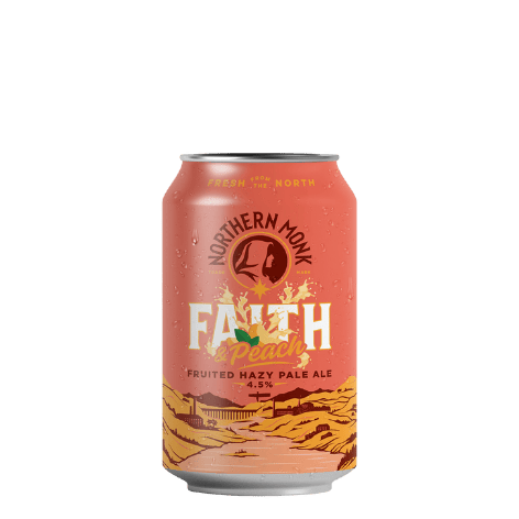 Faith & Peach (4.5%) 330ml - LowCostBeer