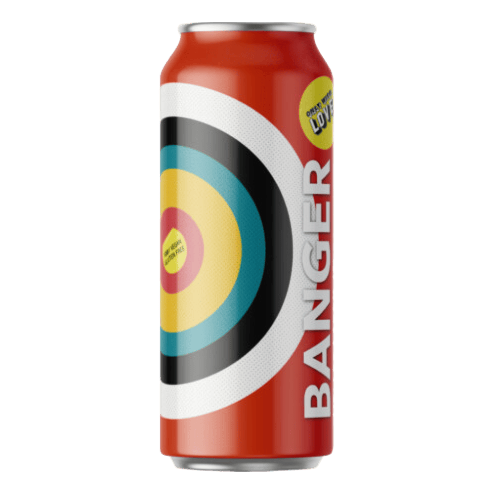 Only With Love Banger Lager (4%) 440ml Low Cost Beer