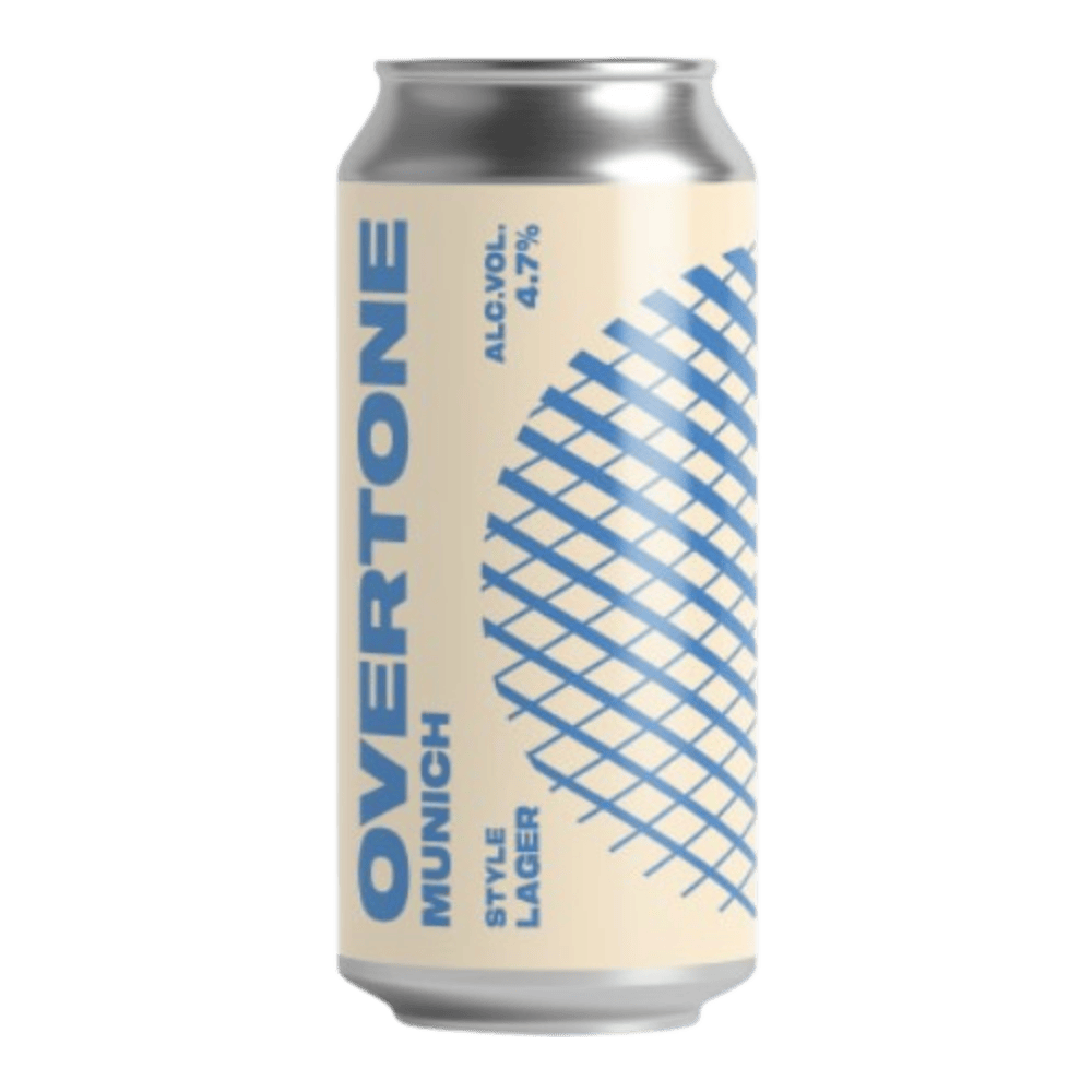 Overtone Brewing Munich Lager (4.7%) 440 ml Low Cost Beer