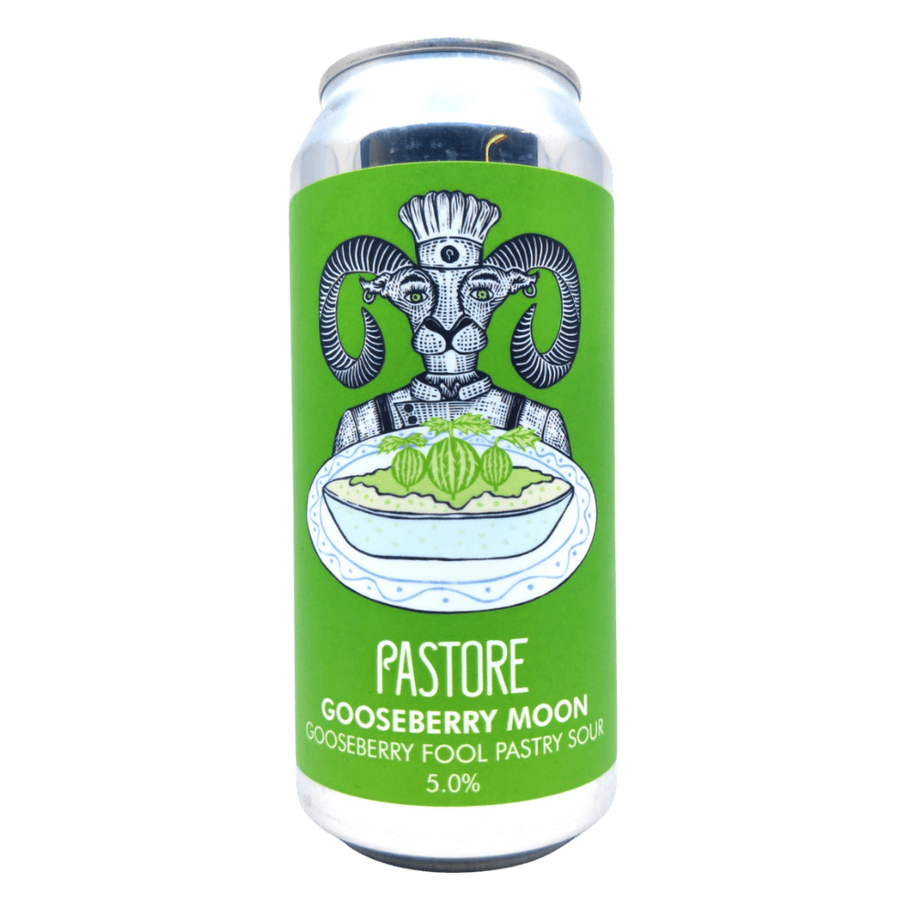 Pastore Brewing Gooseberry Moon (Gooseberry Fool Pastry Sour, 5.0%) 440ml Low Cost Beer