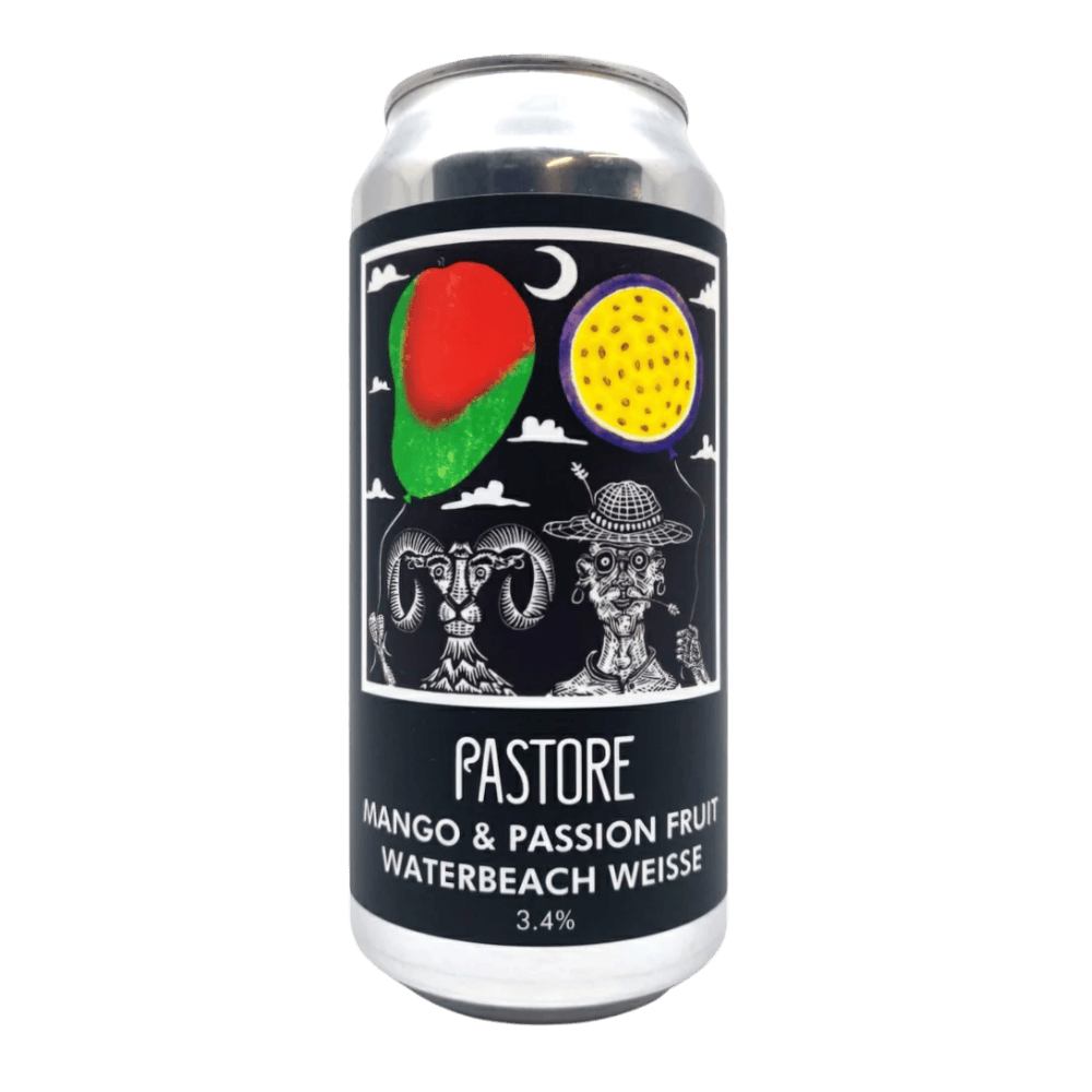 Waterbeach Weisse Mango & Passion Fruit (3.8%) 440ml - LowCostBeer