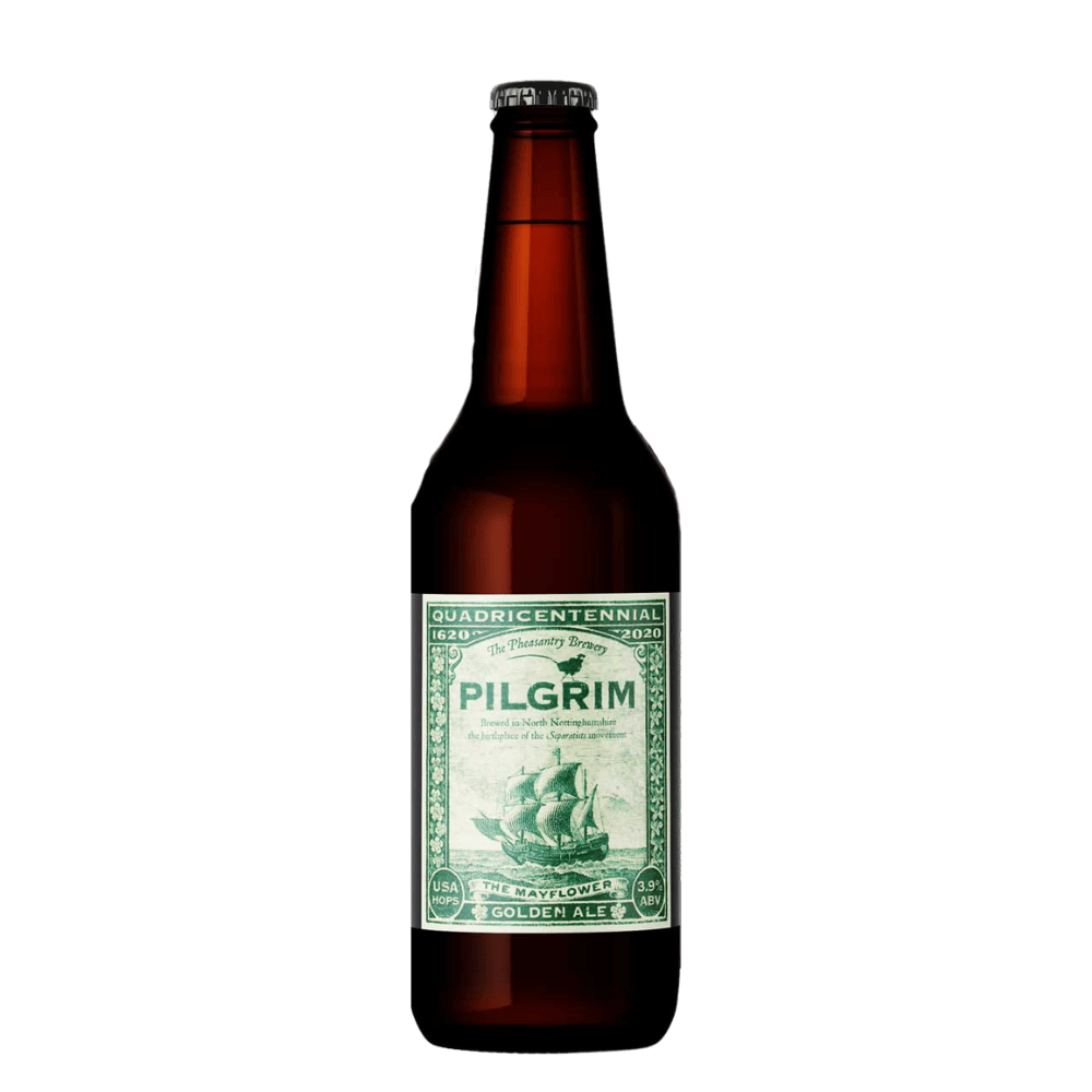 Pheasantry Brewery Pilgrim Golden Ale (3.9%) 500ml Low Cost Beer