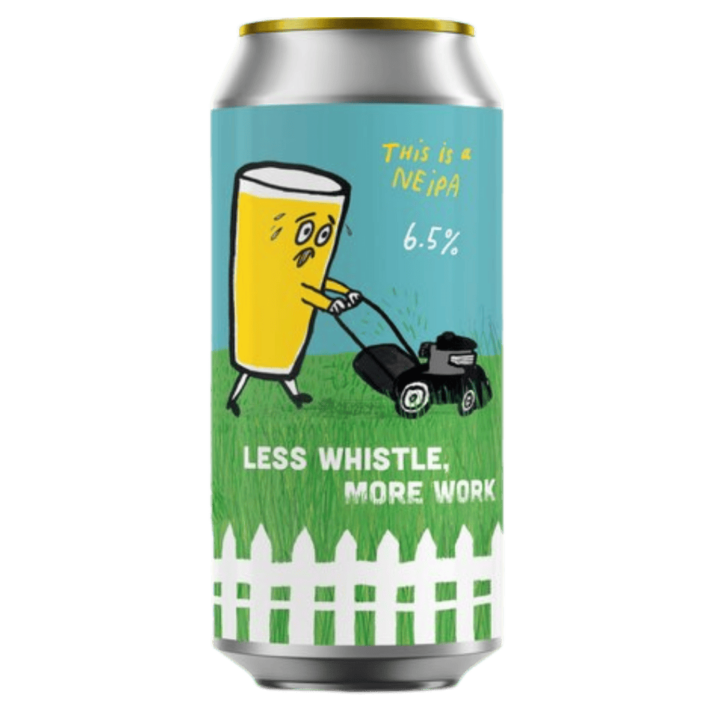 Pretty Decent Beer Co Less Whistle, More Work (NEIPA, 6.5%) 440ml Low Cost Beer