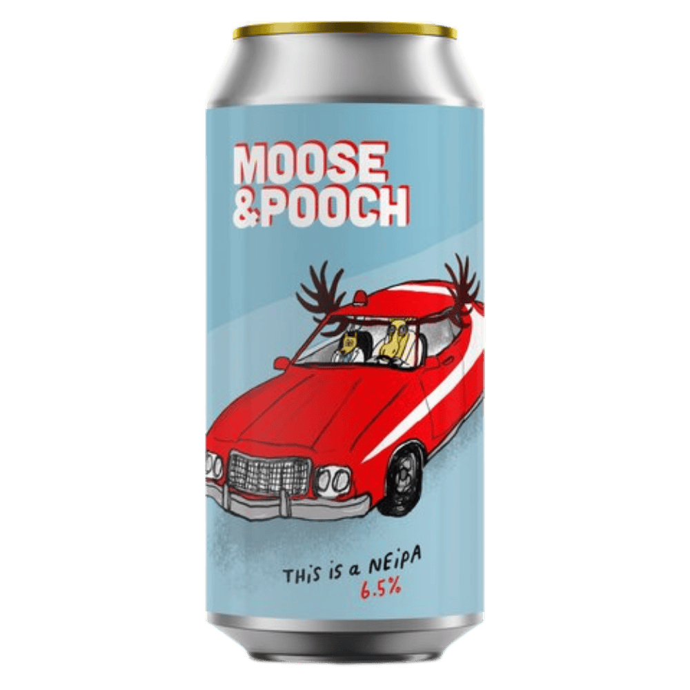 Pretty Decent Beer Co Moose & Pooch (IPA, 6.5%) 440ml Low Cost Beer