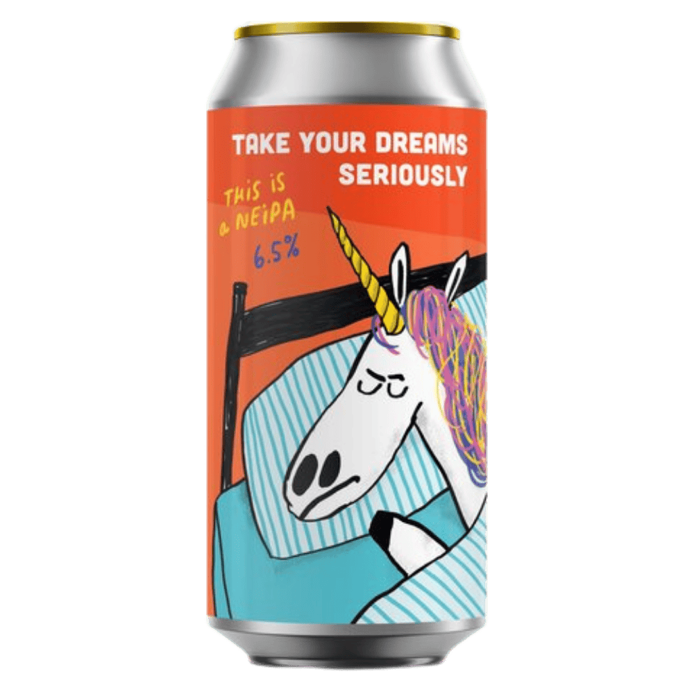 Pretty Decent Beer Co Take Your Dreams Seriously (NEIPA, 6.5%) 440ml Low Cost Beer