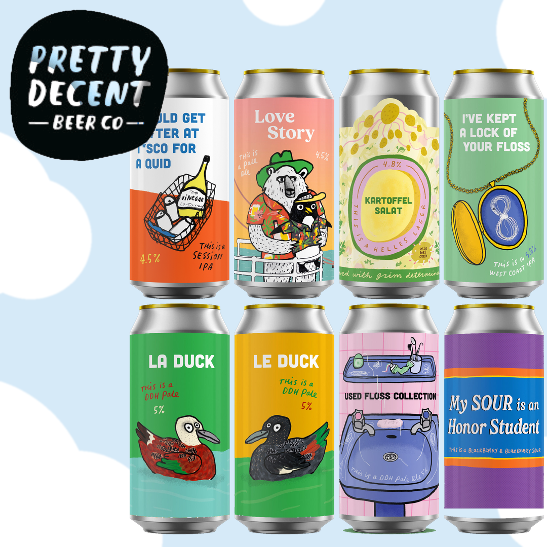 Pretty Decent Beer Co Brewery Showcase Box