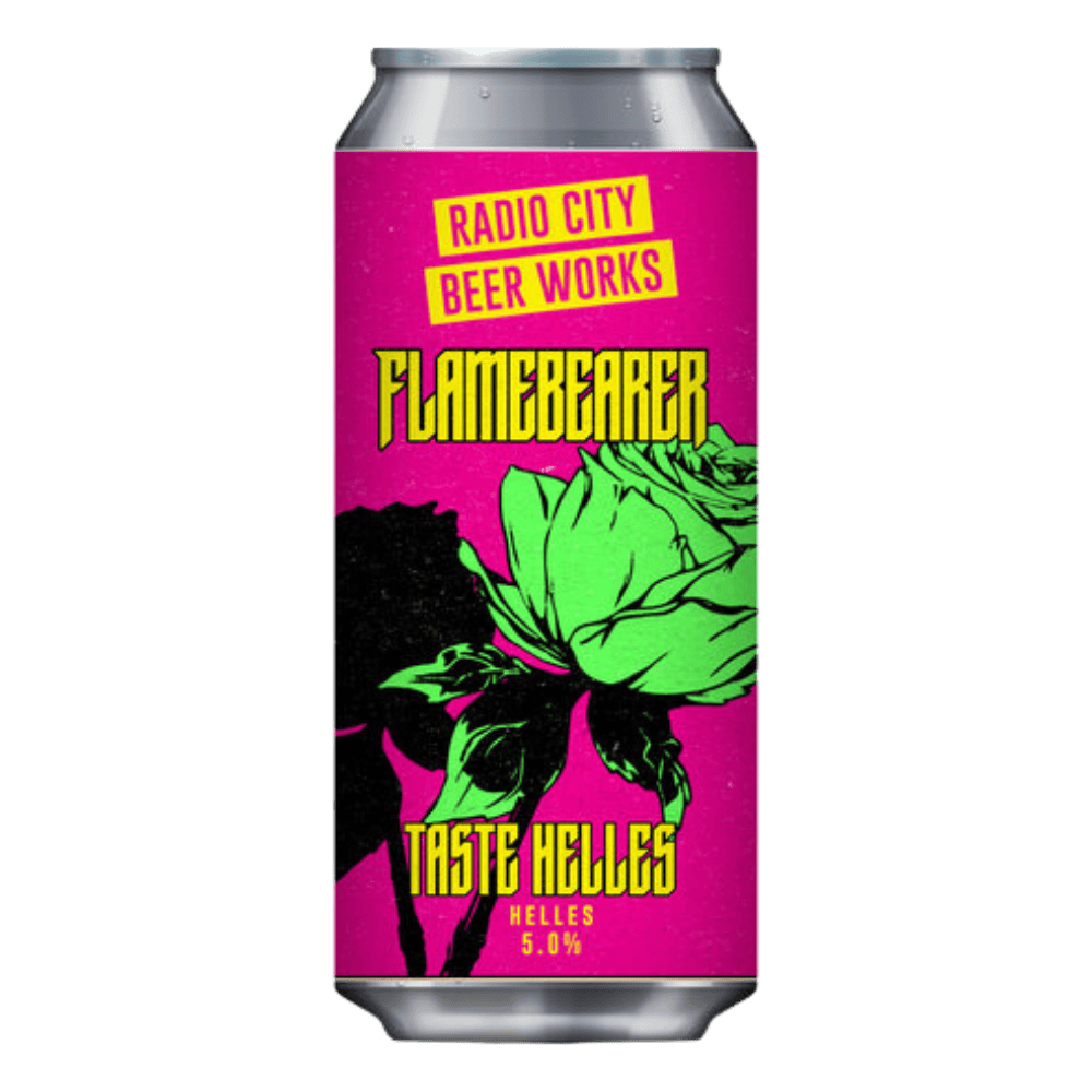 Radio City Beer Works Taste Helles (Lager, 5%) 440ml Low Cost Beer