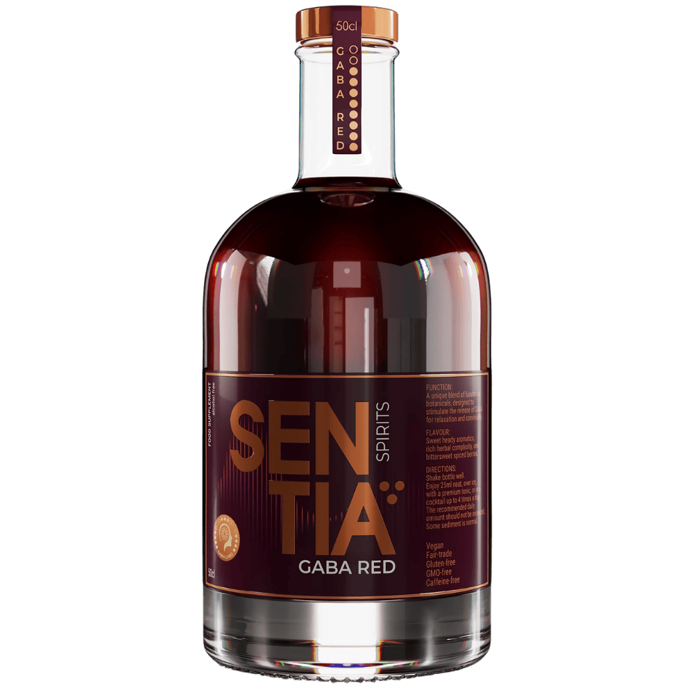 SENTIA GABA Red (Alcohol‑Free GABA Spirit, 0%) 500ml Low Cost Beer