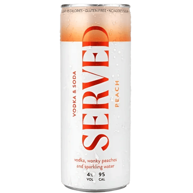 Peach Vodka Soda 250ml 4.0% - LowCostBeer