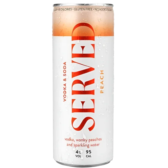 Peach Vodka Soda 250ml 4.0%