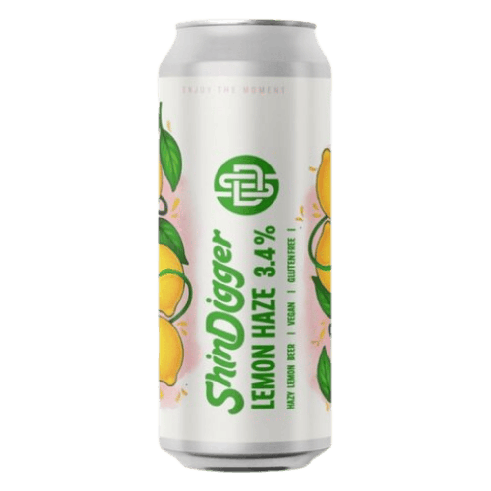 Shindigger Lemon Haze (Hazy Lemon Pale, 3.4%) 440ml Low Cost Beer