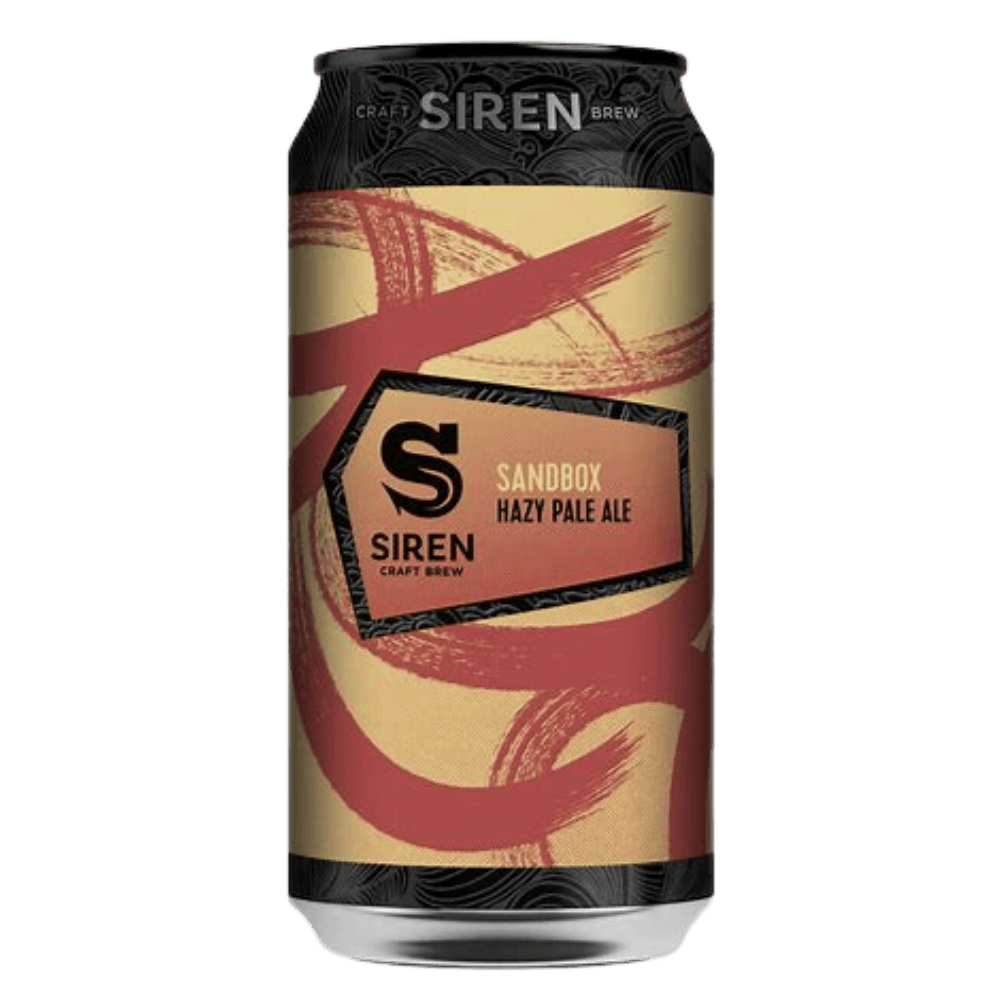 Siren Craft Brew Sandbox (Hazy Pale, 4.8%) 440ml Low Cost Beer