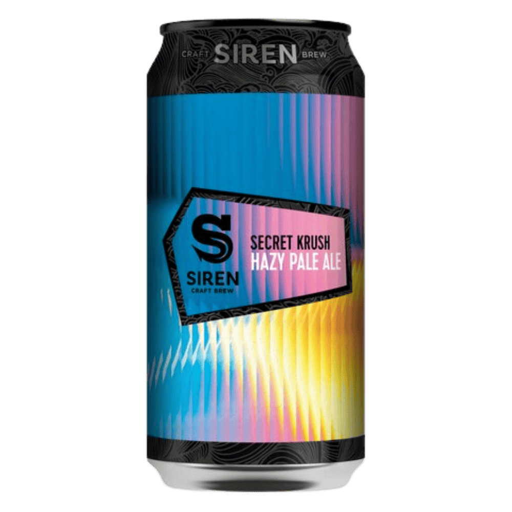 Siren Craft Brew Secret Krush (Pale Ale, 5%) 440ml Low Cost Beer