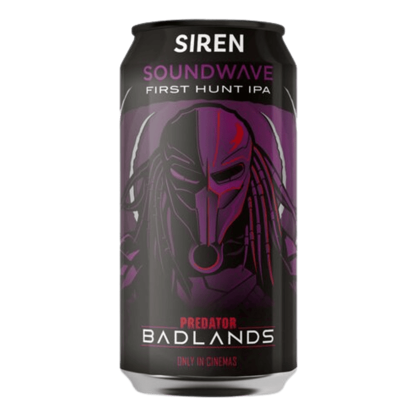 Siren Soundwave First Hunt IPA 440ml - 5% Predator Collab Limited Ed ...