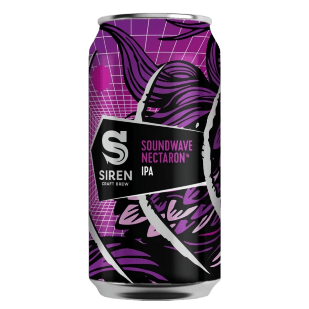 Siren Craft Brew Soundwave Nectaron IPA (IPA, 5.6 %) 440ml Low Cost Beer