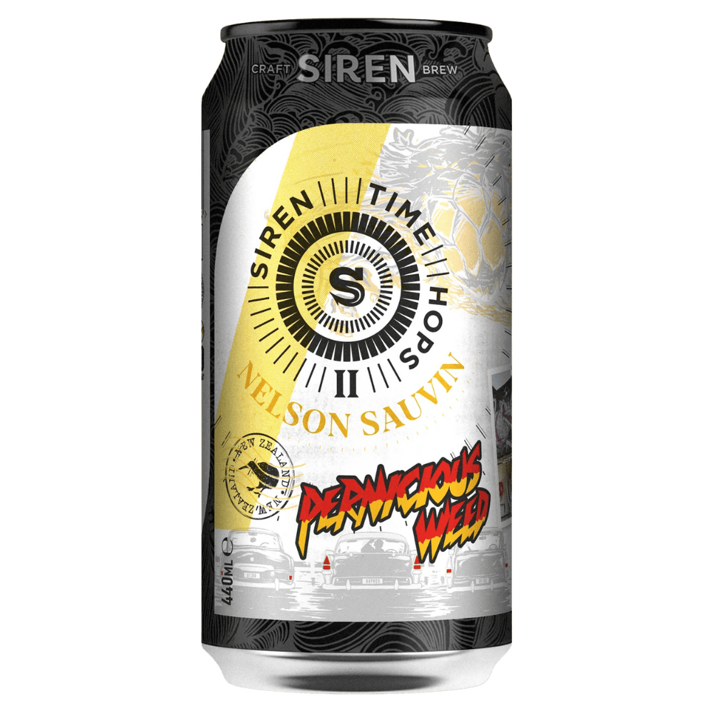 Siren Craft Brew Time Hops: Nelson Sauvin (Double IPA, 8%) 440 ml Low Cost Beer