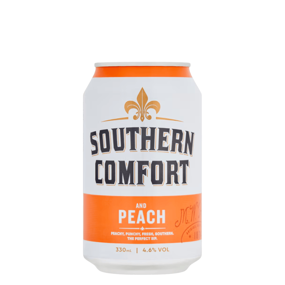 Southern Comfort Southern Comfort & Peach (4.6%) 330ml Low Cost Beer