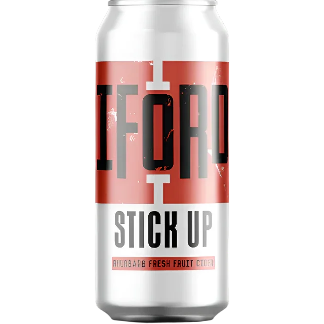 Stick Up Rhubarb Fresh Fruit Cider 440ml 4.0%