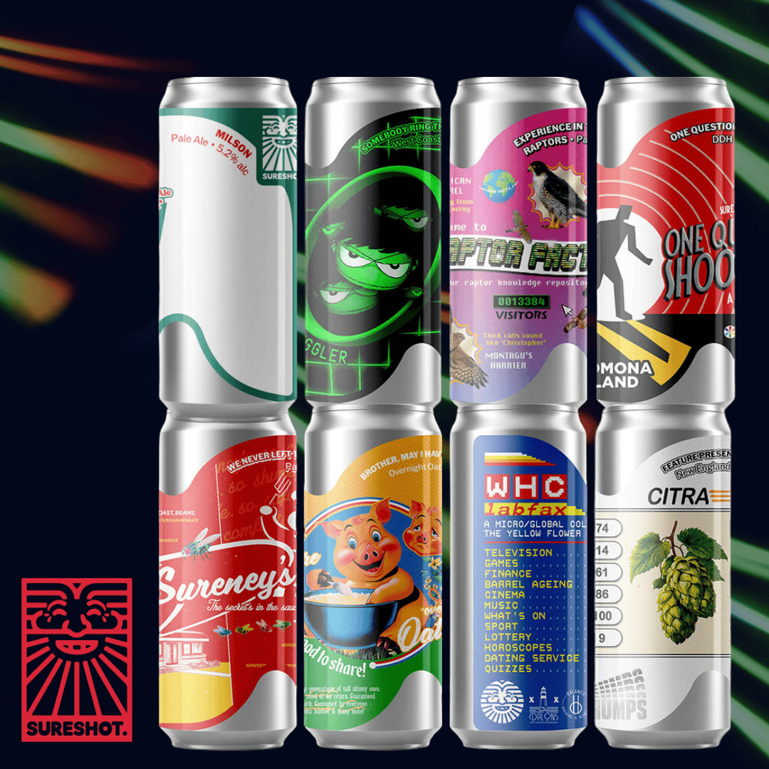 Sureshot Brewing Sureshot Brewery Showcase Box (8x 440ml) Low Cost Beer