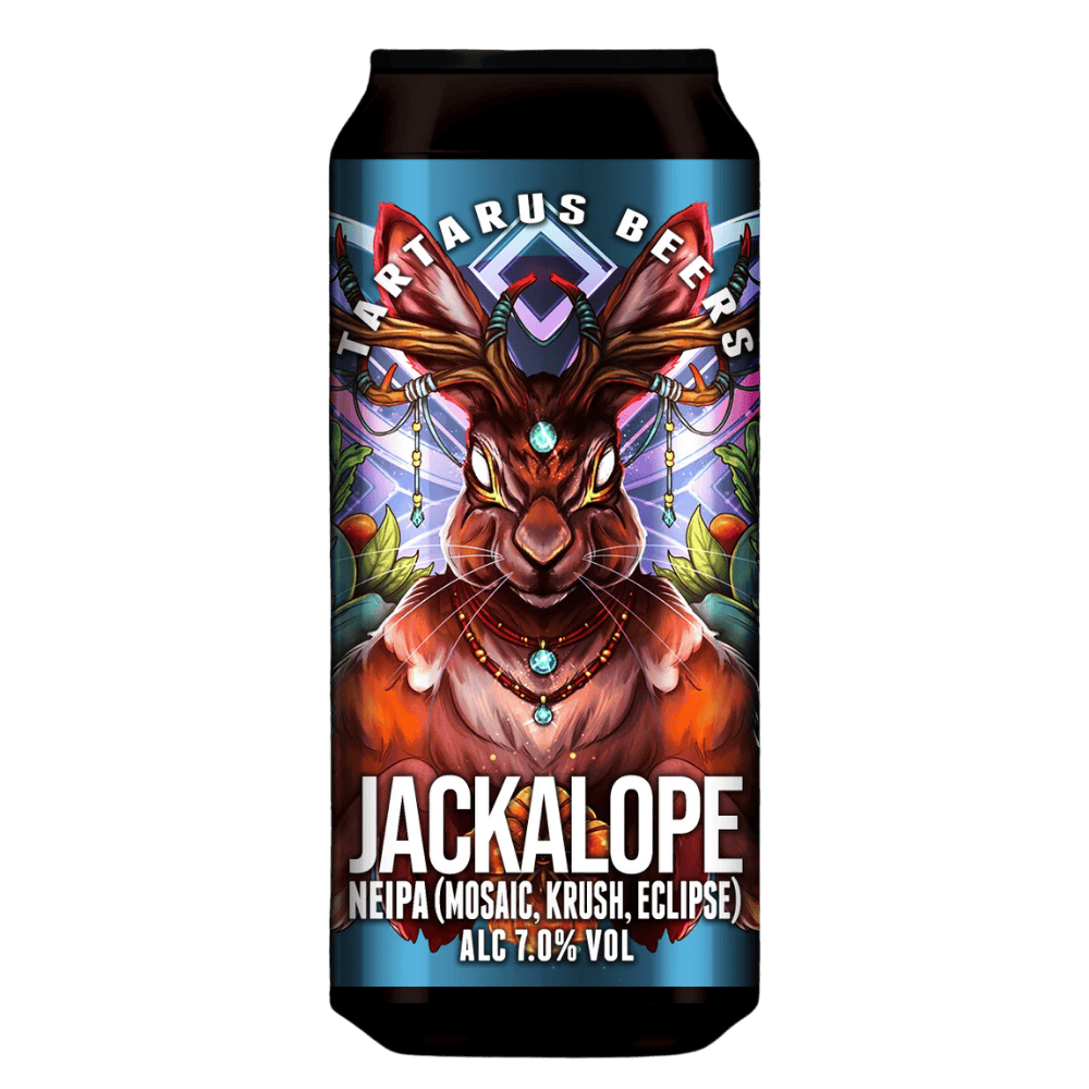 Tartarus Beers 09.03.2026 Jackalope (DDH New England IPA, 7%) 440ml Low Cost Beer
