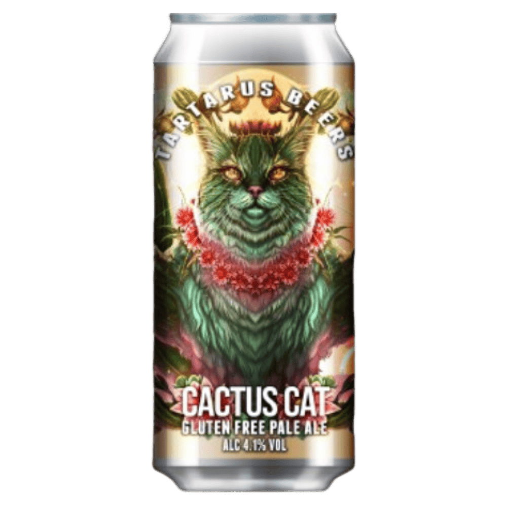 Tartarus Beers Cactus Cat (Gluten Free Hazy Pale, 4.1%) 440ml Low Cost Beer