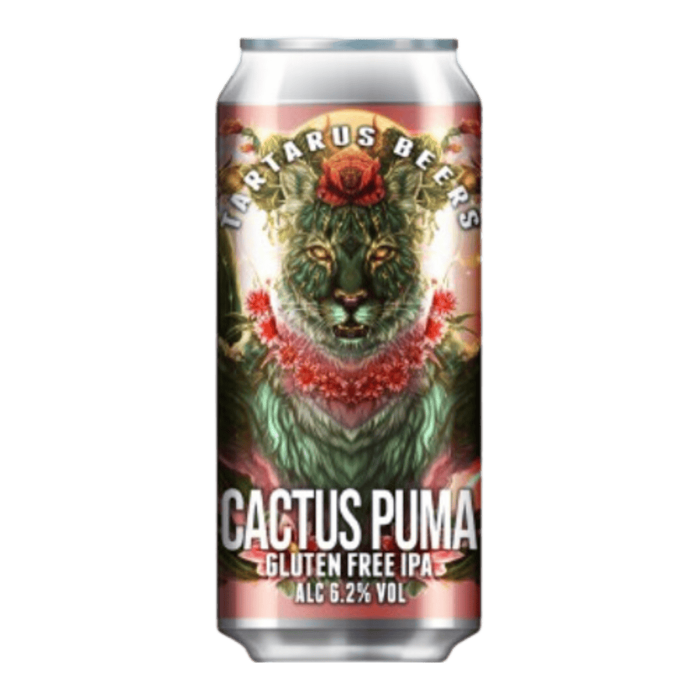 Tartarus Beers Cactus Puma (Gluten Free IPA, 6.2%) 440ml Low Cost Beer