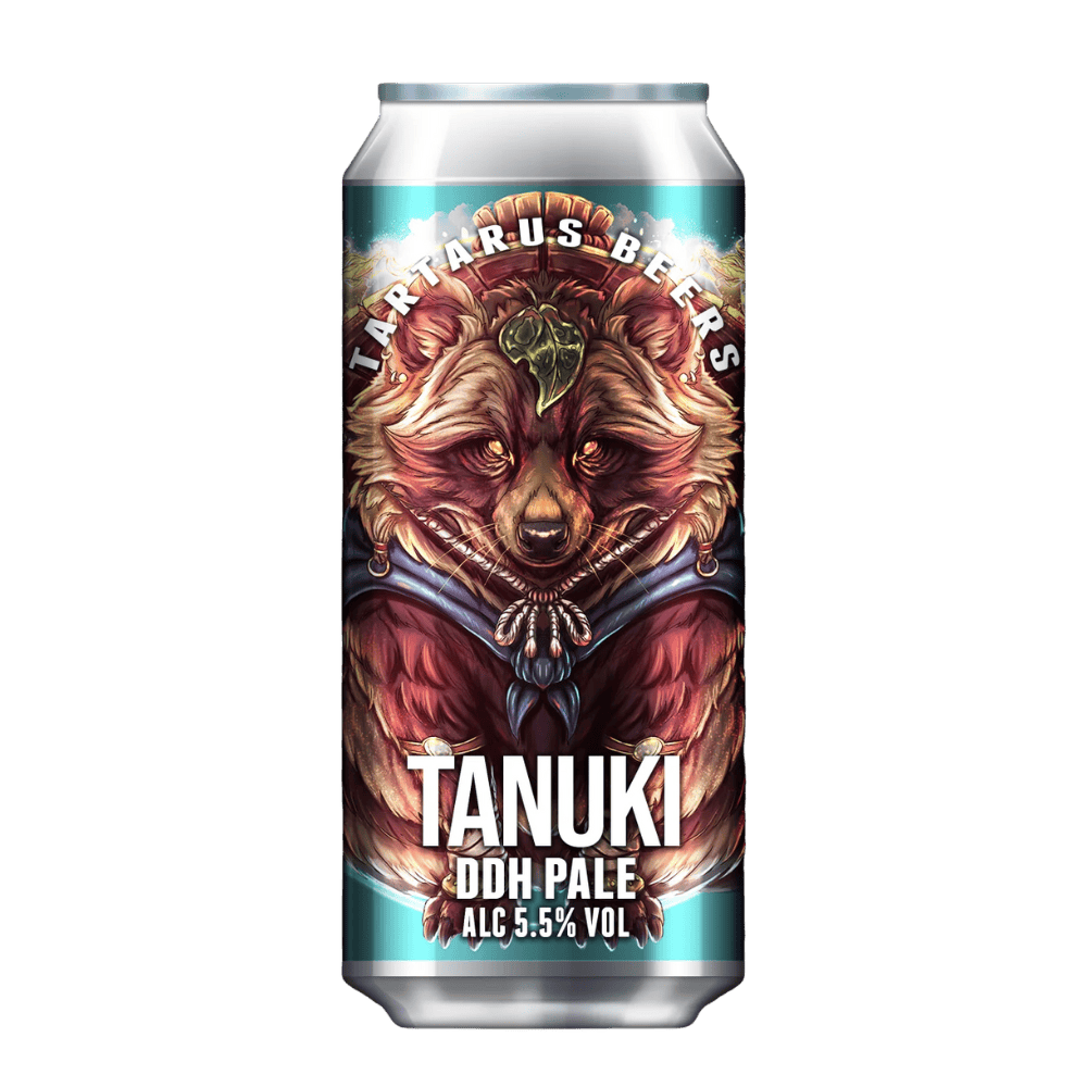 Tartarus Beers Tanuki (DDH Pale, 5.5%) 440ml Low Cost Beer