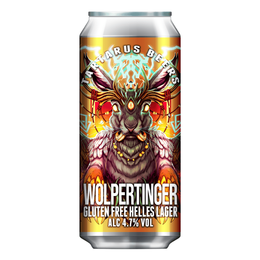 Tartarus Beers Wolpertinger (Gluten Free Helles Lager, 4.7%) 440ml Low Cost Beer
