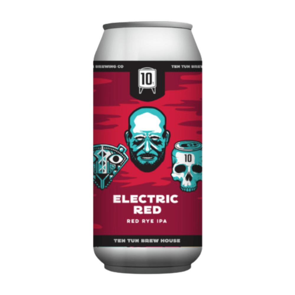 Ten Tun Brew House Electric Red Red Ale (4.7%) 440ml Low Cost Beer
