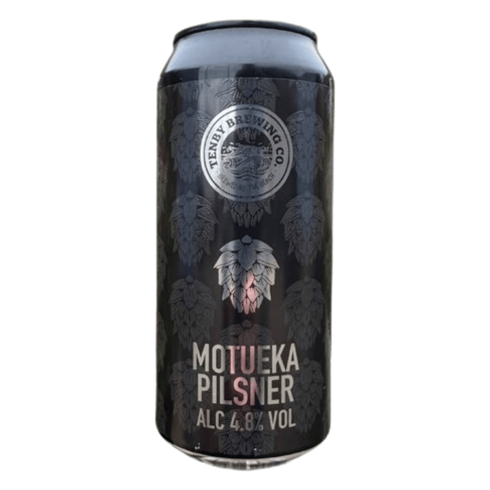 Tenby Brewing Co Motueka Pilsner (4.8%) 440ml Low Cost Beer