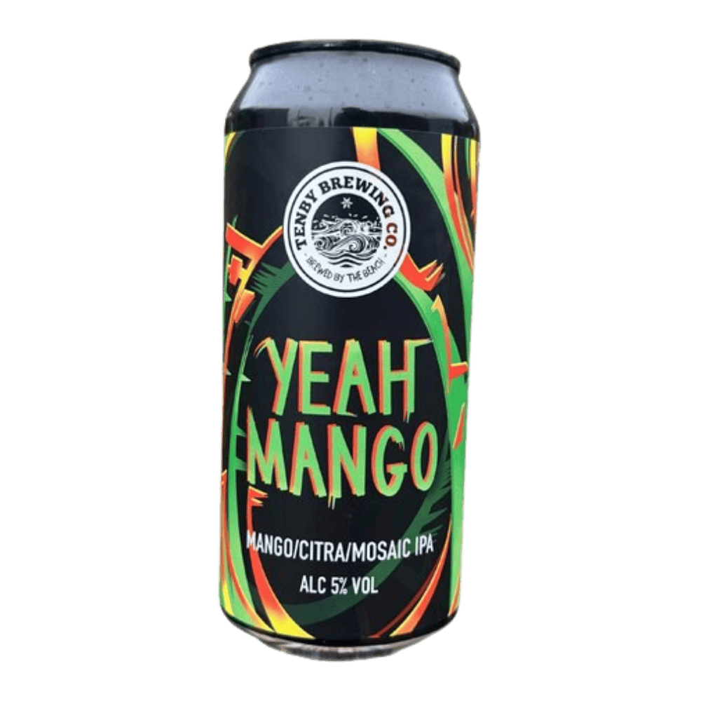 Tenby Brewing Co Yeah Mango (IPA, 5%) 440ml Low Cost Beer