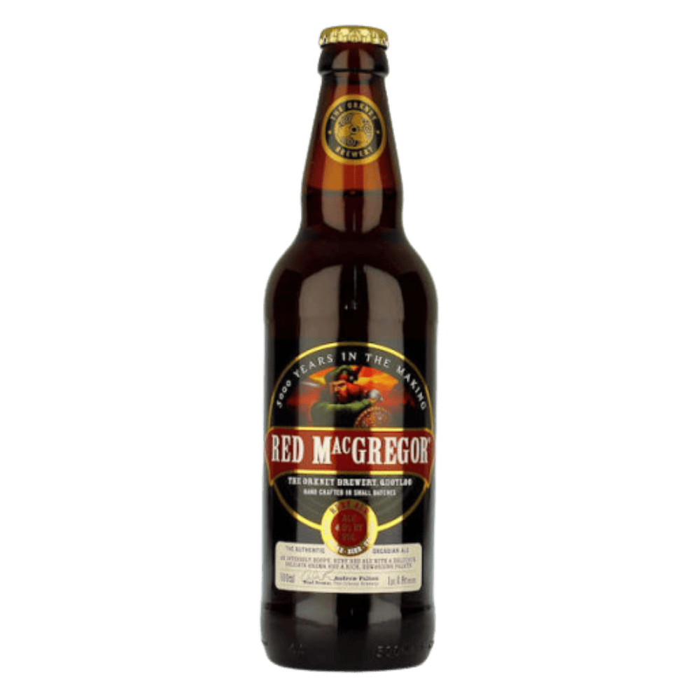 The Orkney Brewery Red MacGregor (Ruby Ale, 4%) 500ml Low Cost Beer
