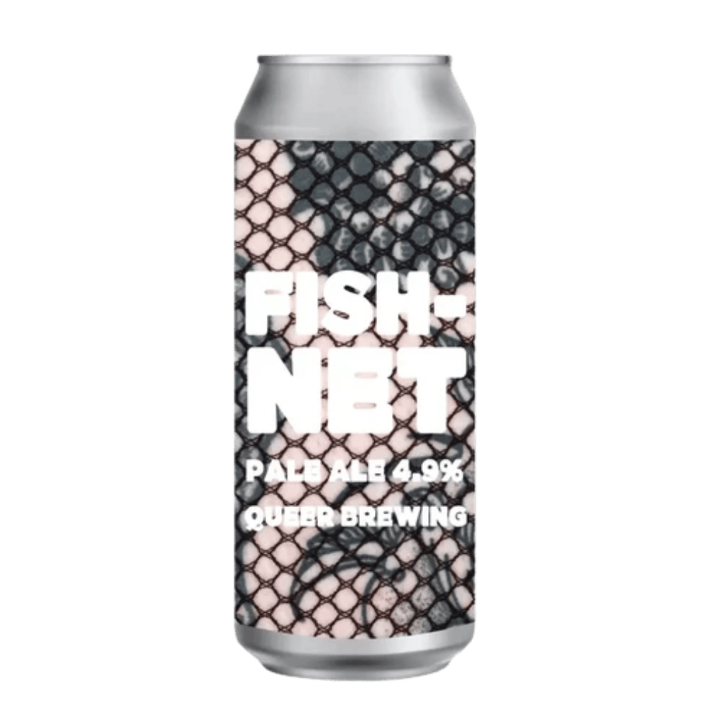 The Queer Brewing Project Fishnet (New England / Hazy Pale Ale, 4.9%) 440ml Low Cost Beer