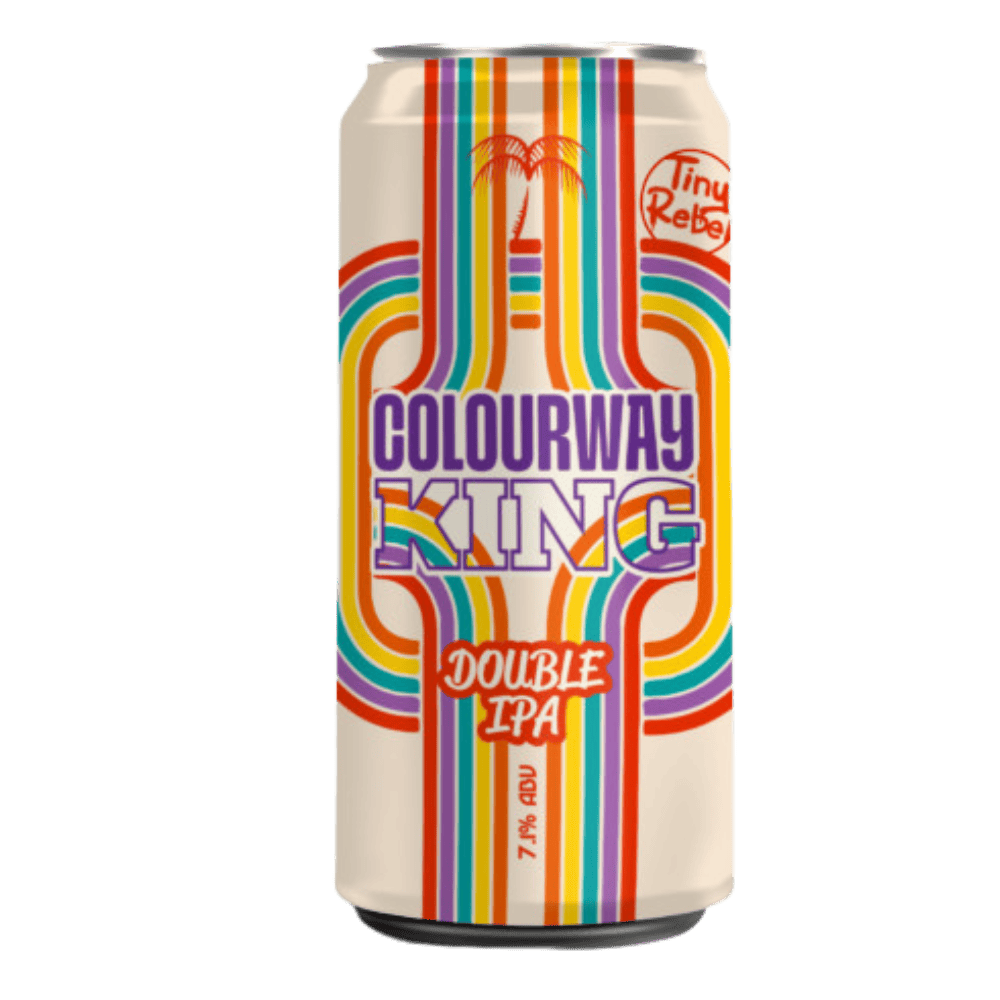 Tiny Rebel Colourway King IPA (7.1%) 440ml Low Cost Beer