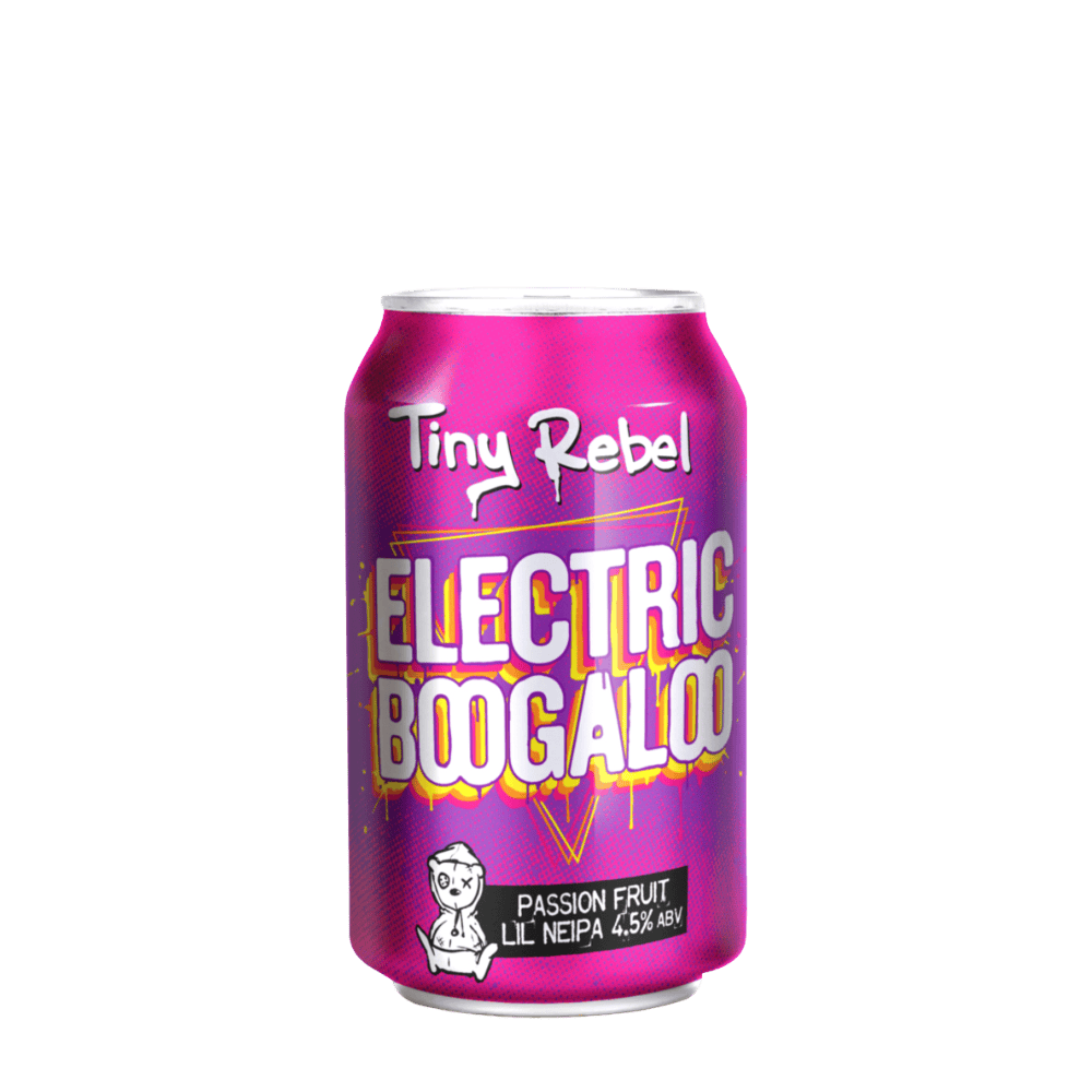 Tiny Rebel Electric Boogaloo (Passion Fruit Lil’ NEIPA, 4.5%) 330ml Low Cost Beer