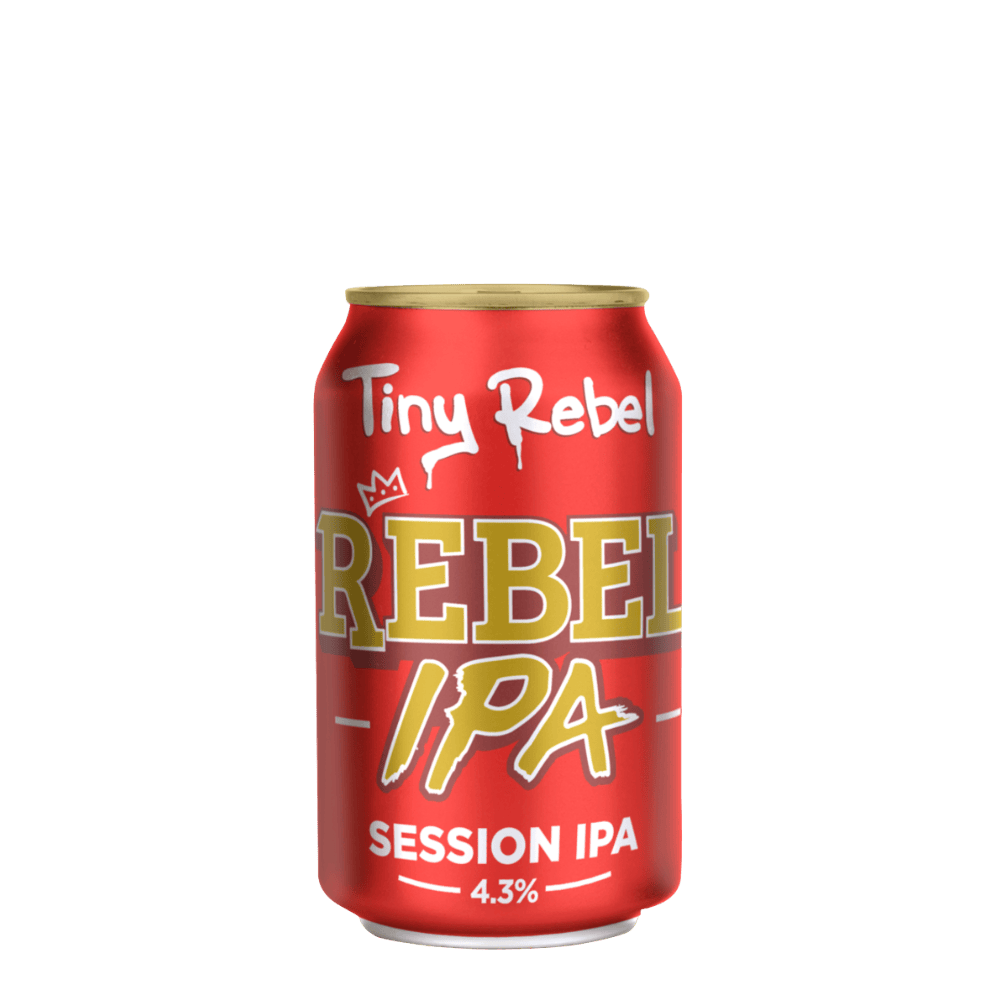 Tiny Rebel Rebel IPA (Session IPA, 4.3%) 330ml Low Cost Beer