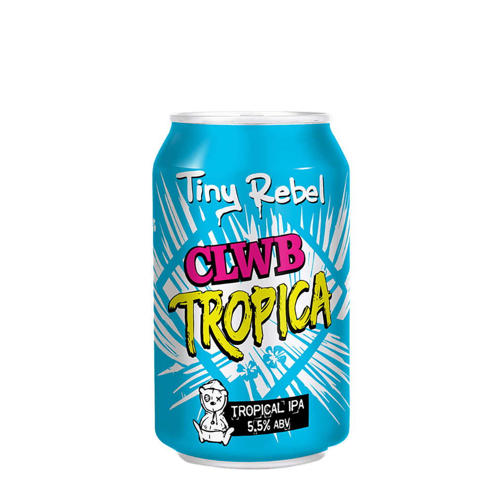 Tiny Rebel Tiny Rebel – Clwb Tropica (Tropical IPA, 5%) 330ml Low Cost Beer