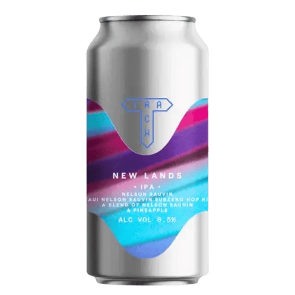 Track Brewing Co. New Lands (IPA – New England / Hazy, 6.5%) 440ml Low Cost Beer