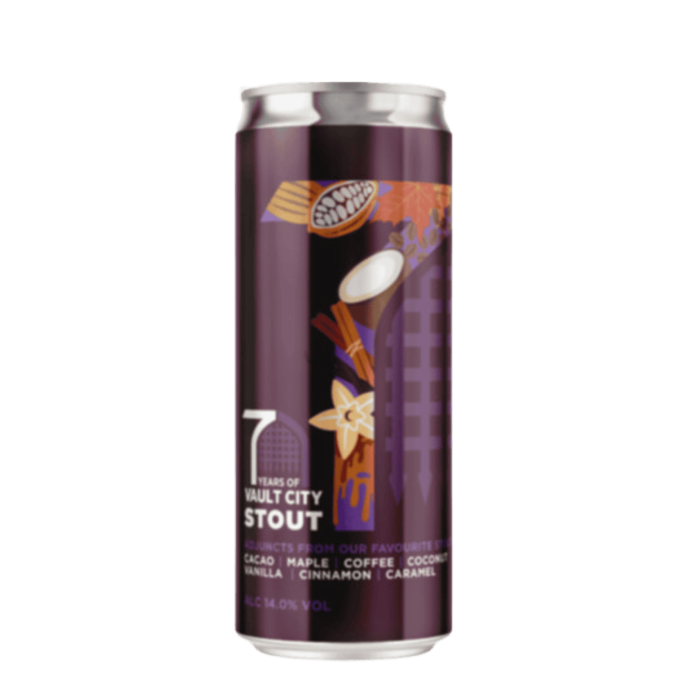 Vault City 7 Years Stout (14%) 330ml Low Cost Beer
