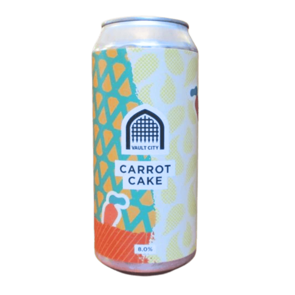 Vault City Carrot Cake (Pastry Sour, 8%) 440ml Low Cost Beer