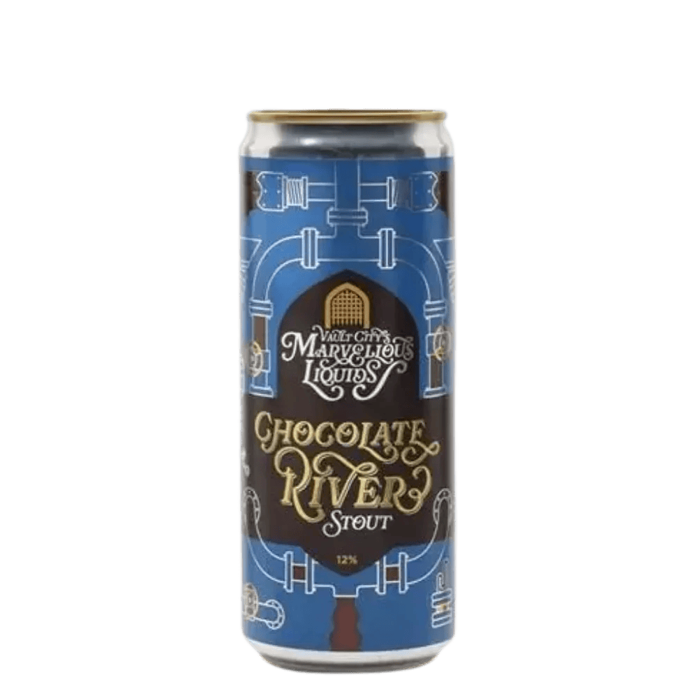 Chocolate River Stout (12%) 330ml - LowCostBeer