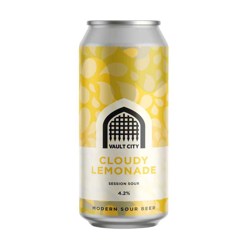 Vault City Cloudy Lemonade (Session Sour, 4.2%) 440ml Low Cost Beer