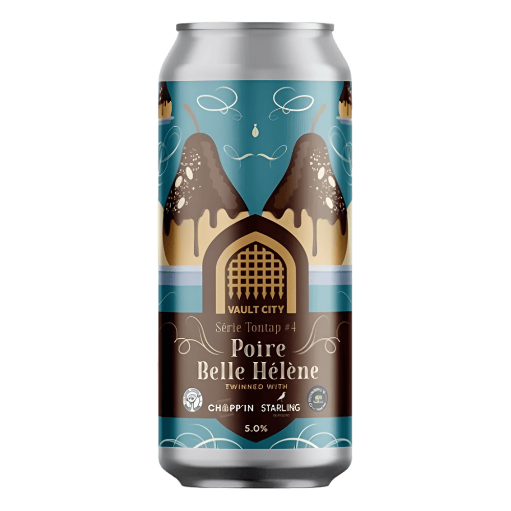 Poire Belle Hélène, Série Tontap #4 (5%) 440ml - LowCostBeer