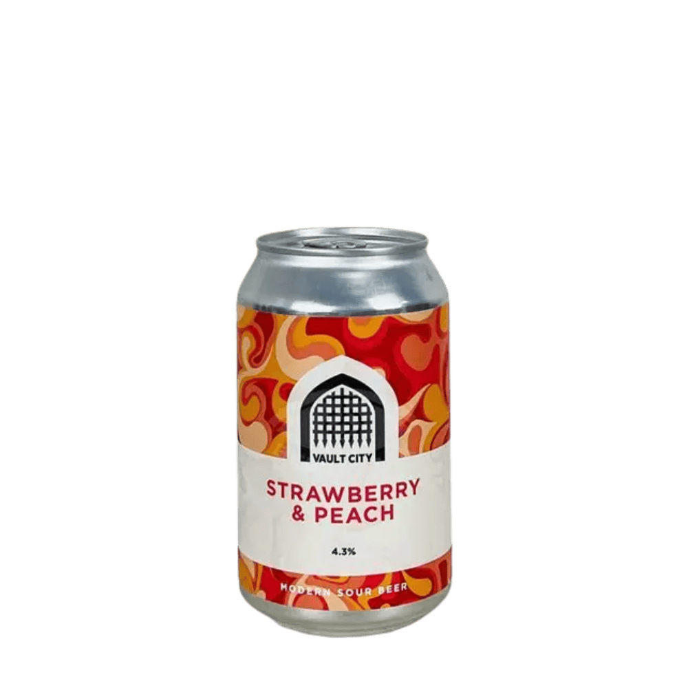 Strawberry & Peach (4.3%) 330ml - LowCostBeer