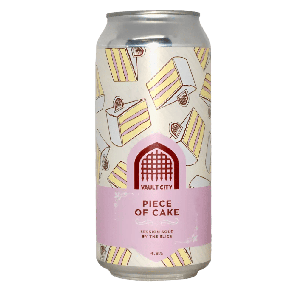 Vault CityPiece of Cake Sour, 4.8% 440ml - LowCostBeer