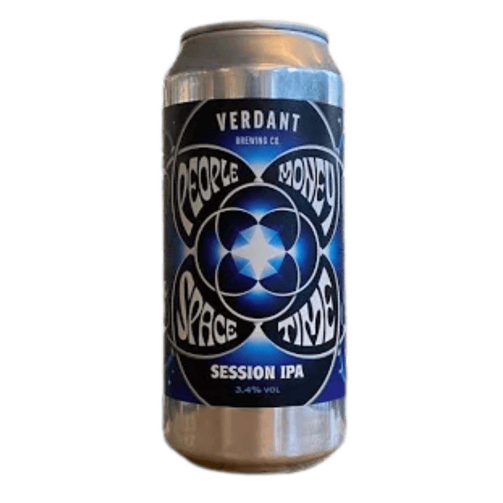 Verdant Brewing Co People Money Space Time (Pale Ale, 3.8%) 440ml Low Cost Beer