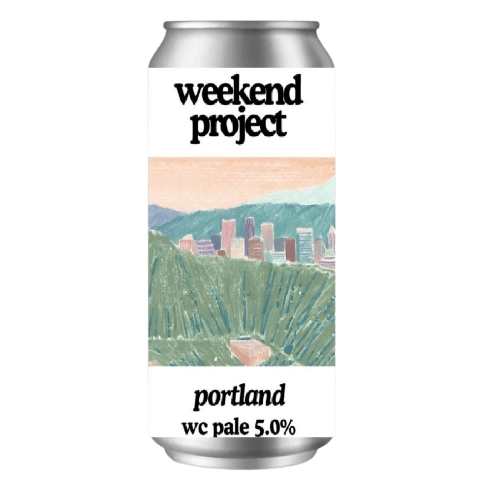 Weekend Project Portland (WC Pale, 5.0%) 500ml Low Cost Beer