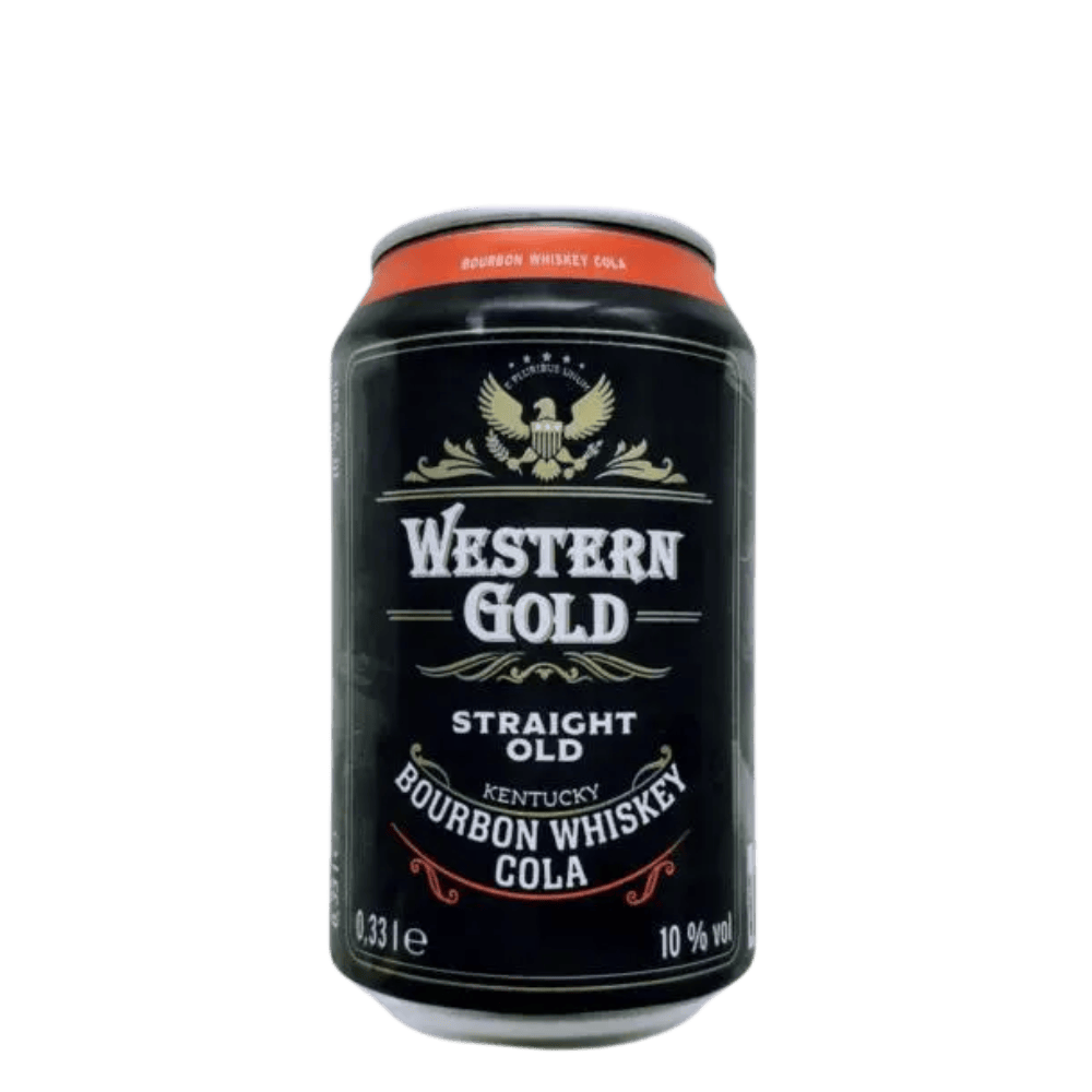 Western Gold 27/01/2025 Straight Old Whiskey & Cola (5%) 330ml Low Cost Beer